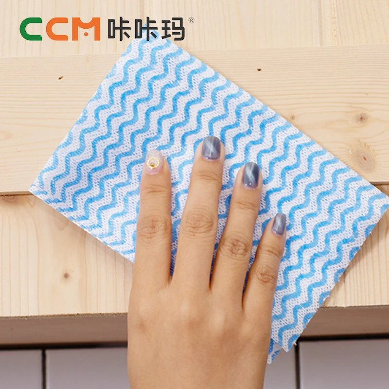 Kitchen Daily Dish Towel Kitchen Rag Non-Stick Oil Thickened Table Non-Woven Cleaning Cloth