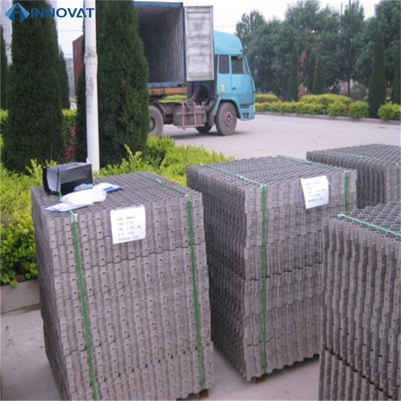 Hexagonal Mesh for Refractory Lining Metal Reinforcement Against Erosive and Abrasive Wear