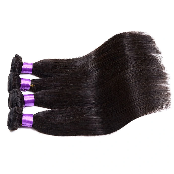 Grade 7A Unprocessed Peruvian Straight Virgin Hair 4 Bundles Deals Puruvian Hair Bundles VIP Beauty Hair Wet and Wavy Human Hair