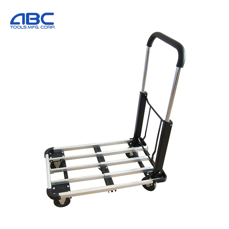 Wheel Barrow Rust-Proof Foldable Platform Hand Trolley Cart