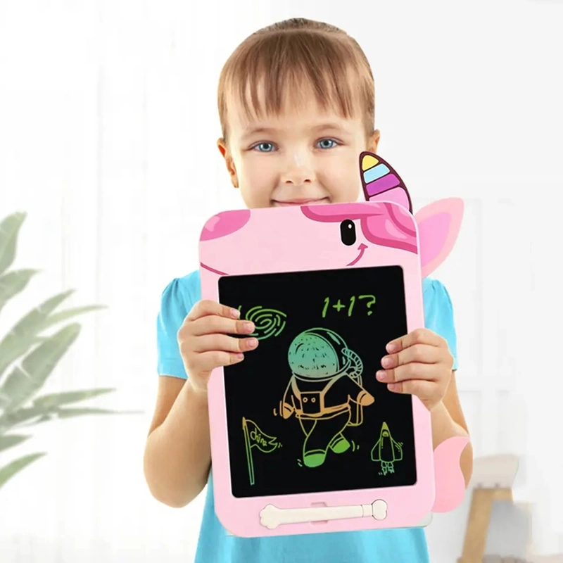 Sketch Board Drawing Drawing Boar 10.5-Inch LCD Unicorn LCD Drawing Board Writing Board Color Handwriting Children Toy Kids Writing Board Toy