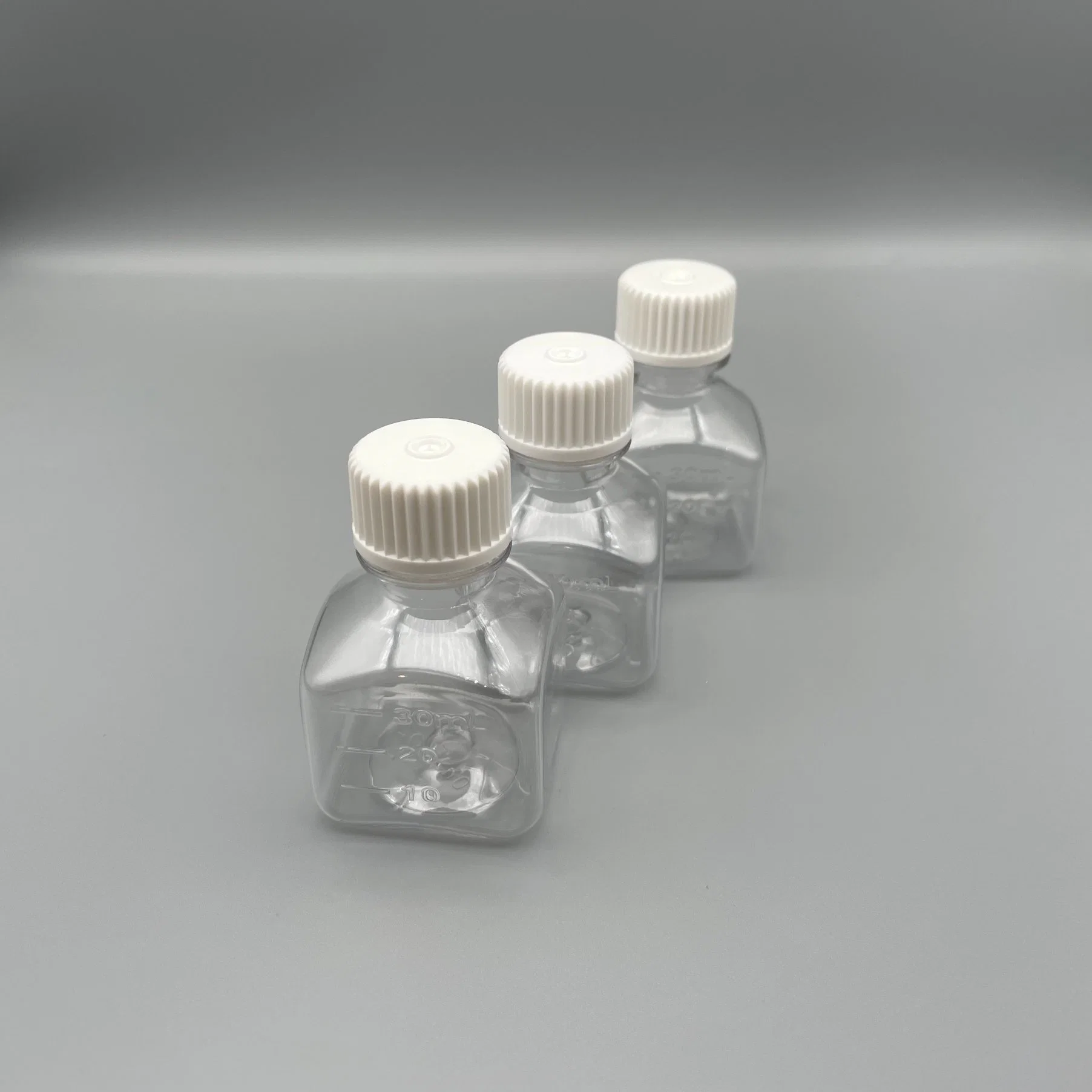 PE Laboratory Reagent Bottles Plastic Wide Mouth Reagent Liquid Bottle