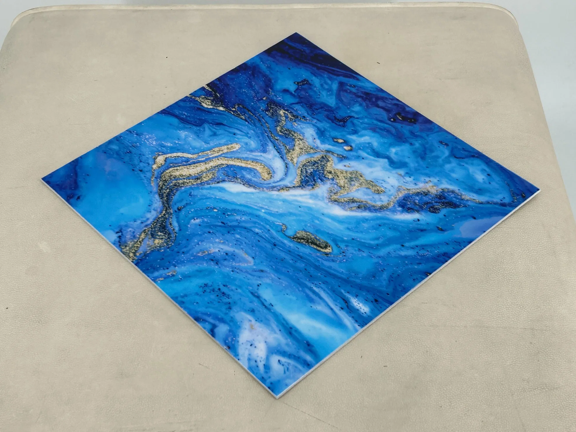 New Colours Indoor Use 1.22m Marble Sheet UV Board