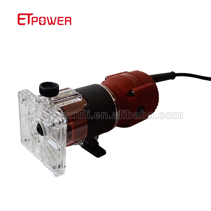 Etpower Portable 350W Electric Wood Milling Machine Power Woodworking Plunge Electric Trimmer