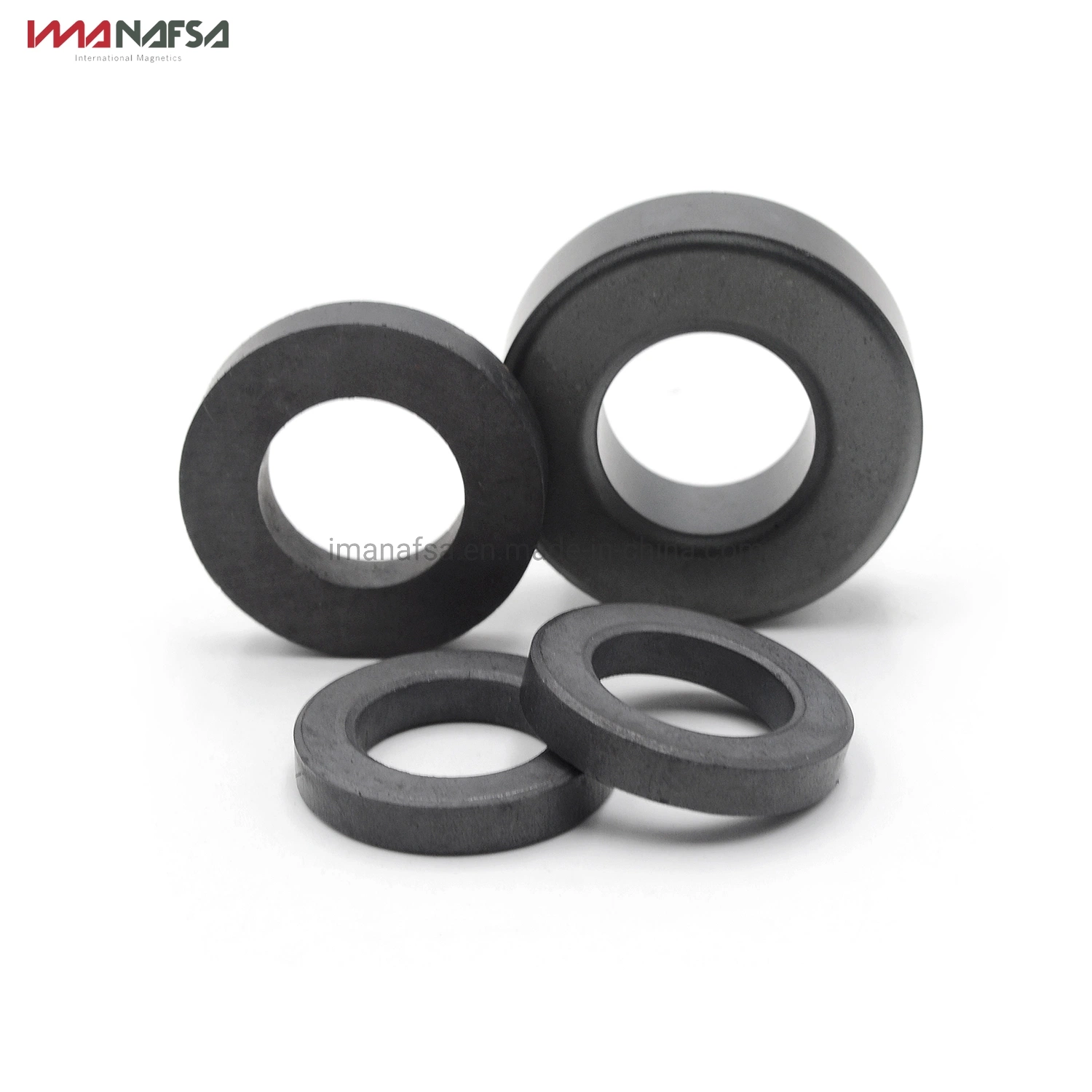 High Power Permanent Hard Ferrite Ring Magnets for Motor/Speaker