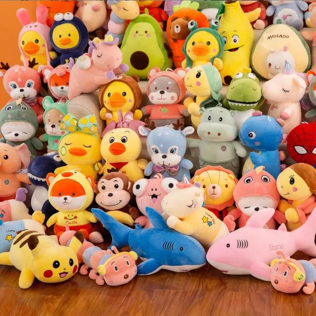 Wholesale/Supplier Factory Price 7 8 10 Inches PP Cotton Customized Logo Accpetable Plush Toy