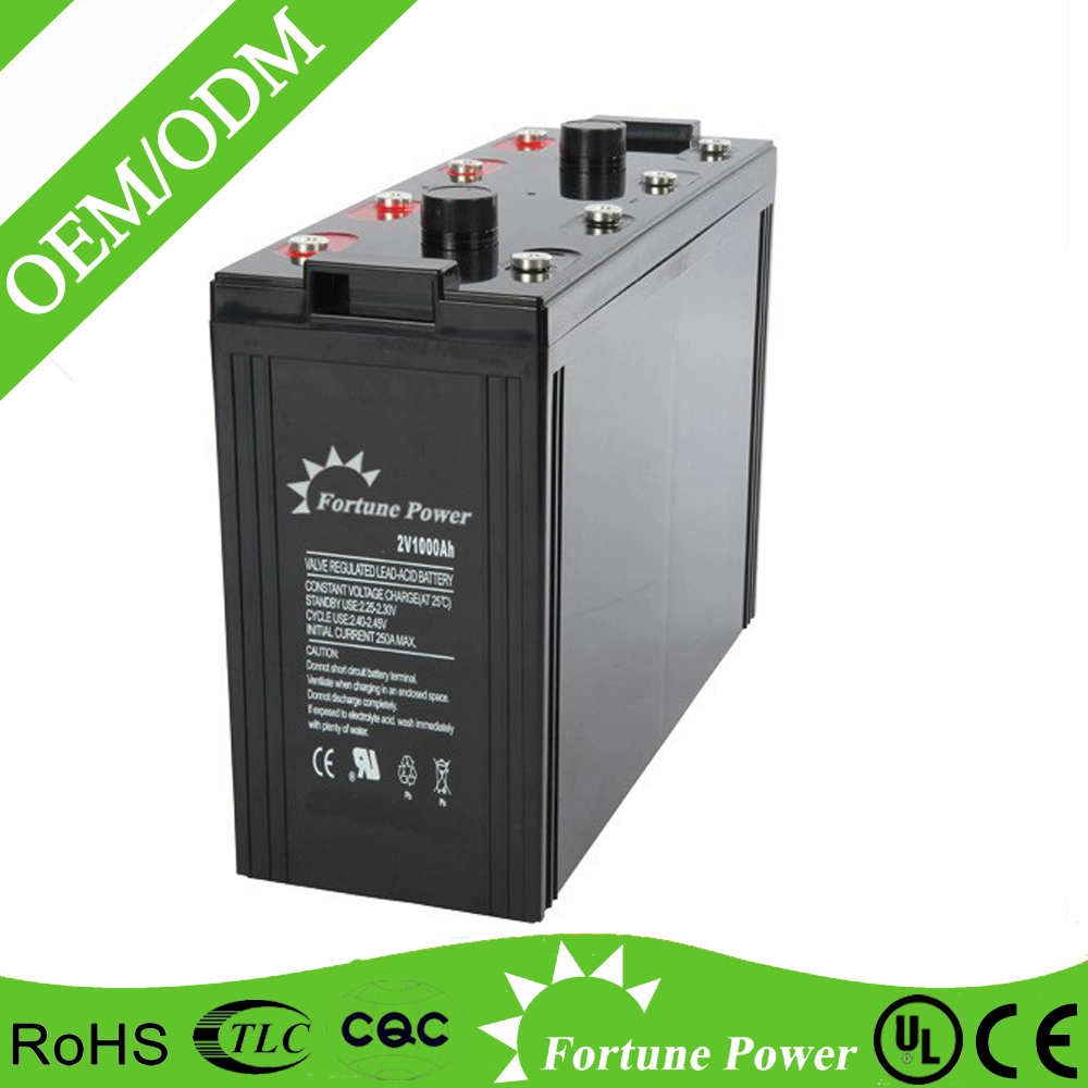 2 Volts 100ah-3000ah Long Cycle Life Gel Battery