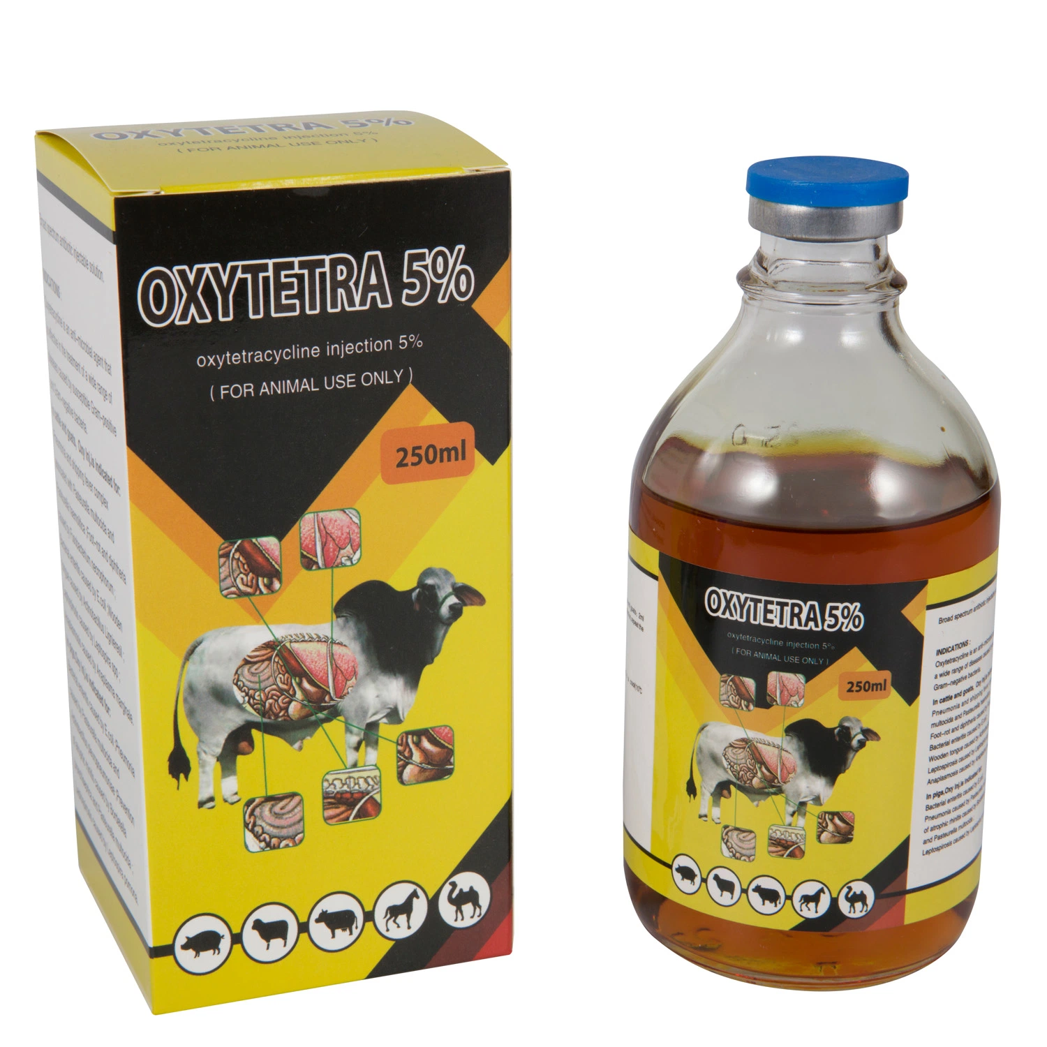 Oxytetracycline 5% Injection 100ml Veterinary No. 4