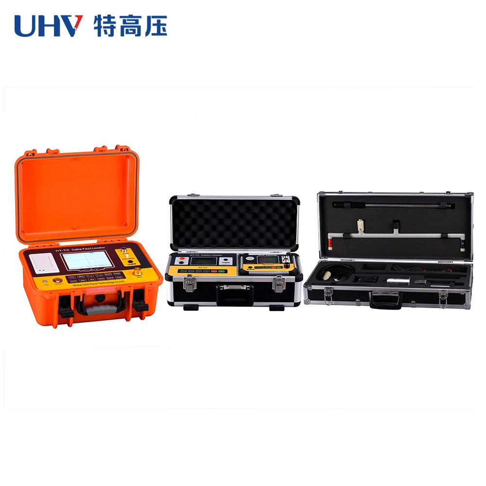 Recorrido del cable subterráneo Ht-Tc Cable probador de cable del sistema de identificación de problemas Locator