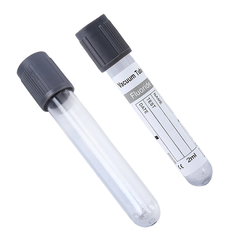 High Quanlity Vacuum Grey Blood Collection Glucose Tube