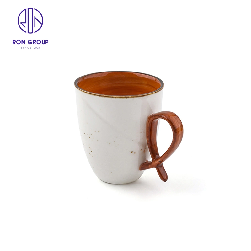 Hot Selling High quality/High cost performance  Italian Ceramic Two Ear Mug Coffee Mug