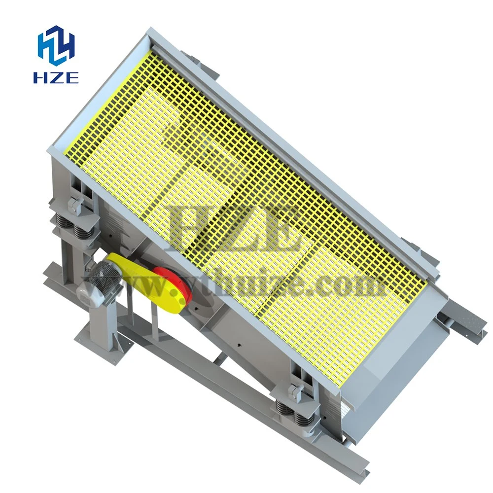 Rock la clasificación de la pantalla de vibración de la máquina de la planta de procesamiento de minerales