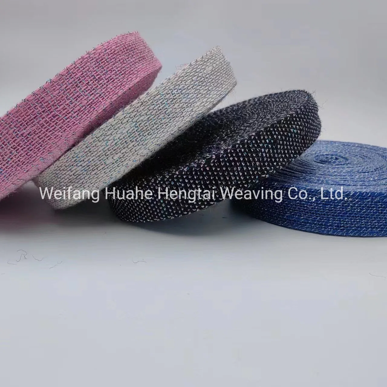 Factory Direct-Selling Color Skip Cotton and Hemp Webbing