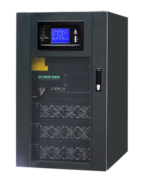 Para a sala de TI do data center trifásico com troca de Alta Frequência 600kVA UPS Modular