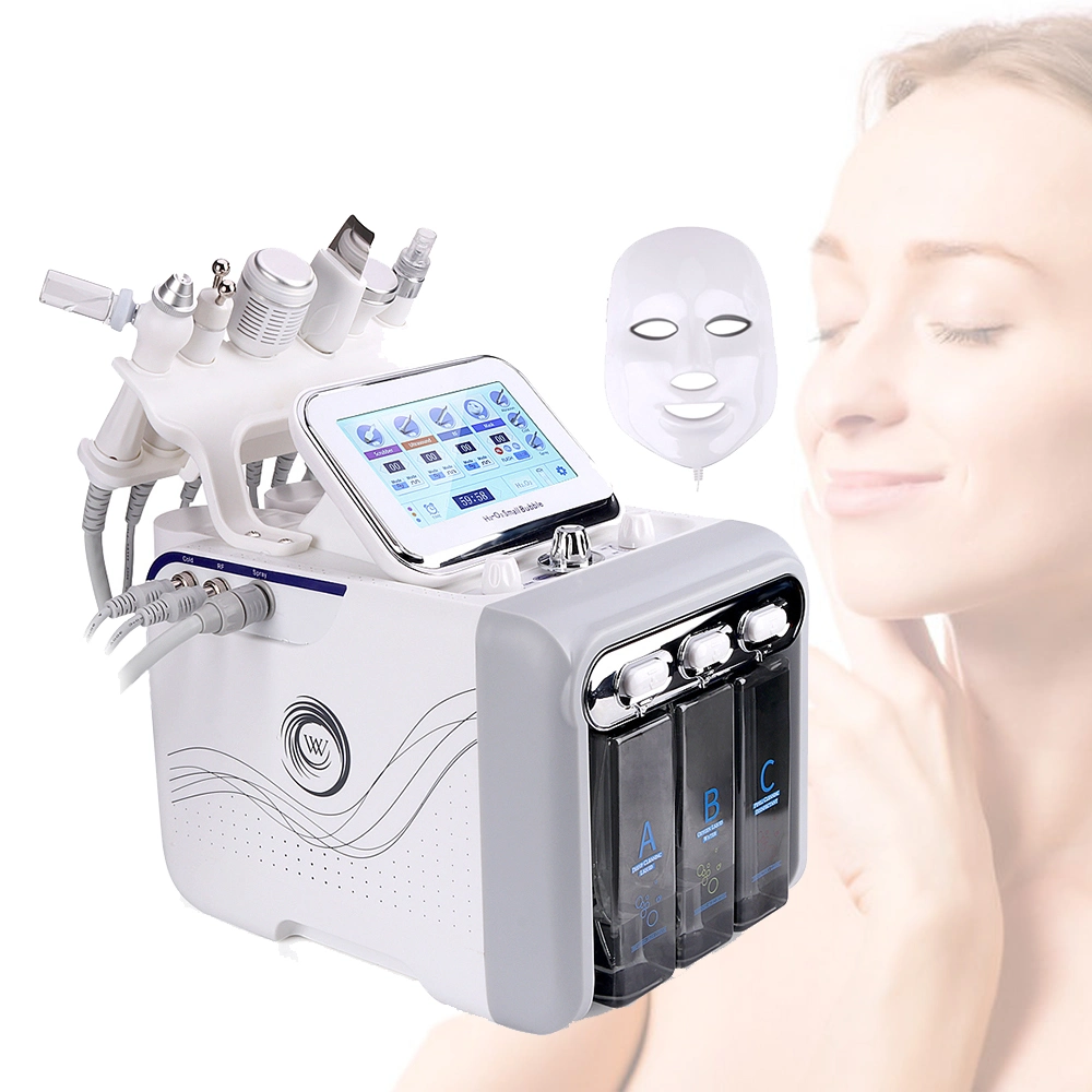 7 IN1 Hydrafacion Dermabrasion Facial Skin Care Treatment Hydro Micro Дермабразия Китайская Гидра Facial Machine с маской