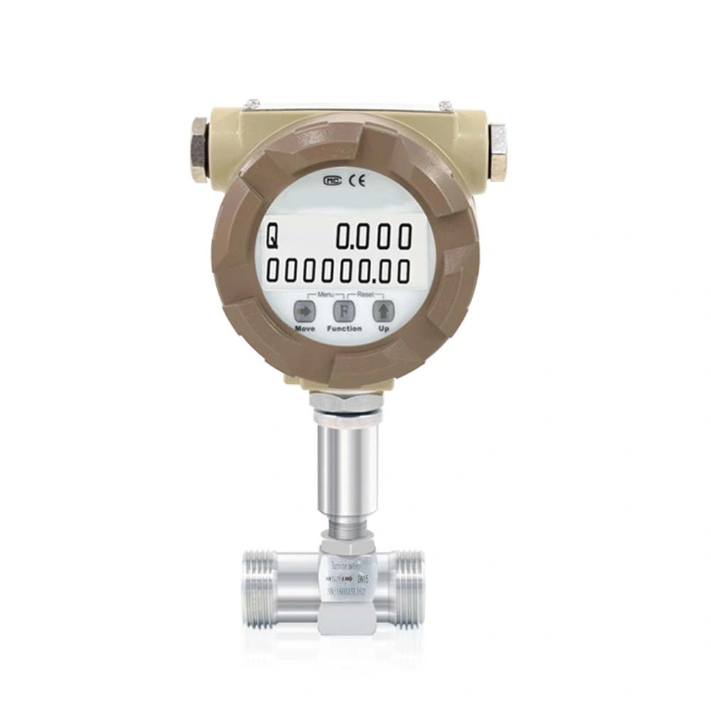 Aice Tech High Precise Liquid Turbine Flowmeter for DN4 to DN200 Pipeline