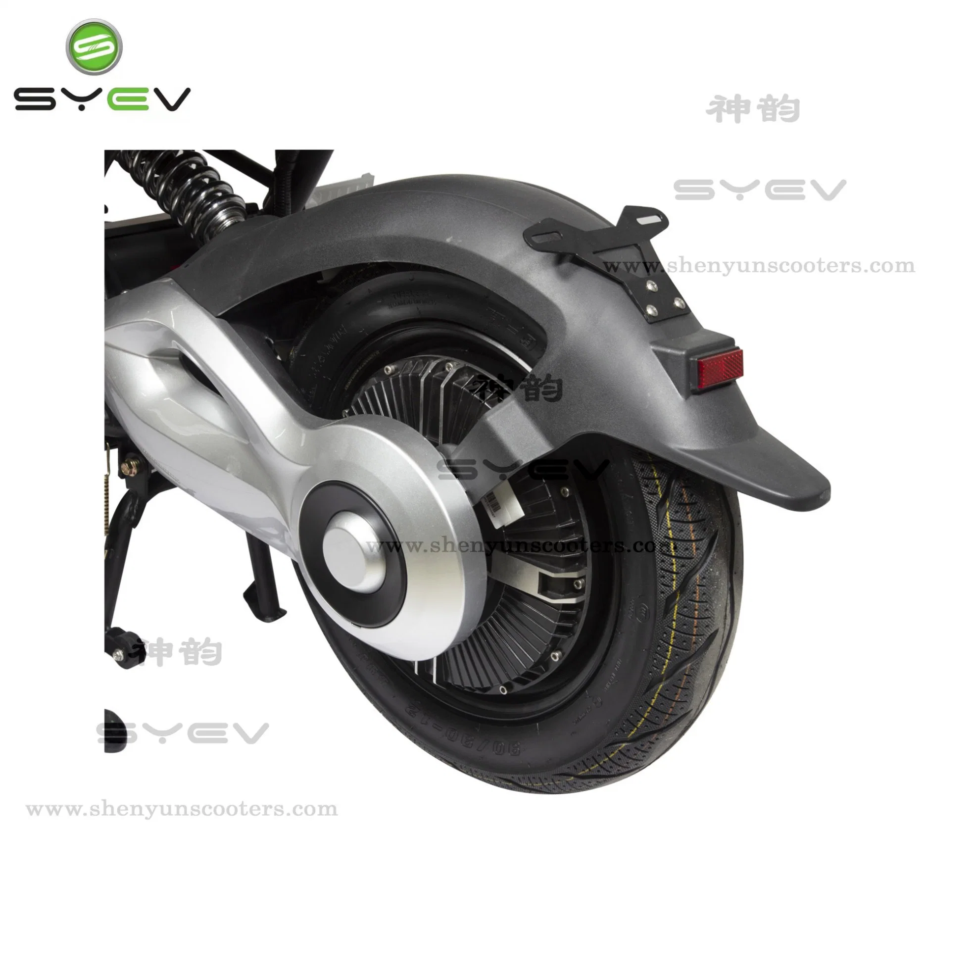 De 1200 vatios Syev 60V/72V Cool Scooter eléctrico motocicleta eléctrica con velocidad máxima de 50km/h