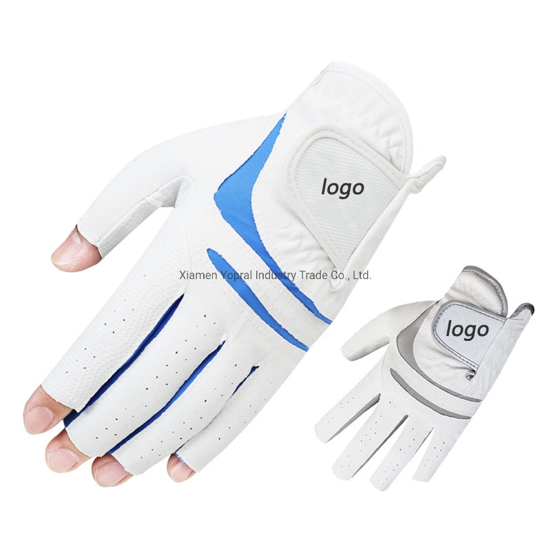 Custom Logo Practice Gloves Finger Tip Free Golf Gloves