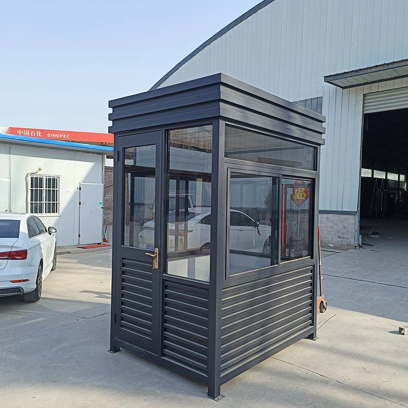 Sandwich Panel Prefab Removable Fire Guard House Outdoor Modern Mobile Public Security Ticket Booth Sale Sentry Box