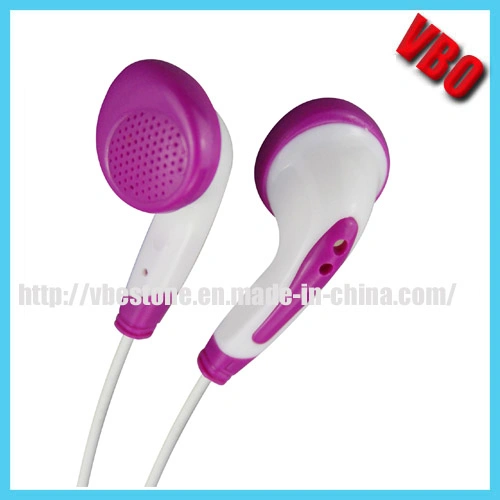 Factory OEM Colorful Disposable Earphone, Airline Earphone, Buses Earphone