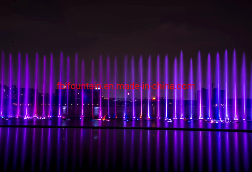 LED Color Changing 304 Stainless Steel Lake Floating Water Fountains