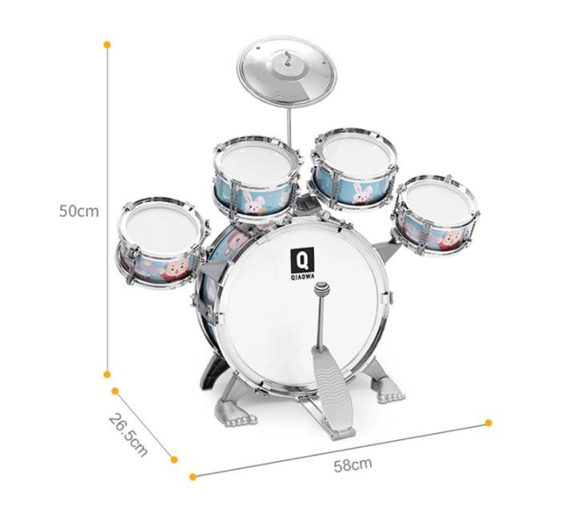 Baby Multi-Function Drum Children's Drum Musical Instrument Children's Drum Toys