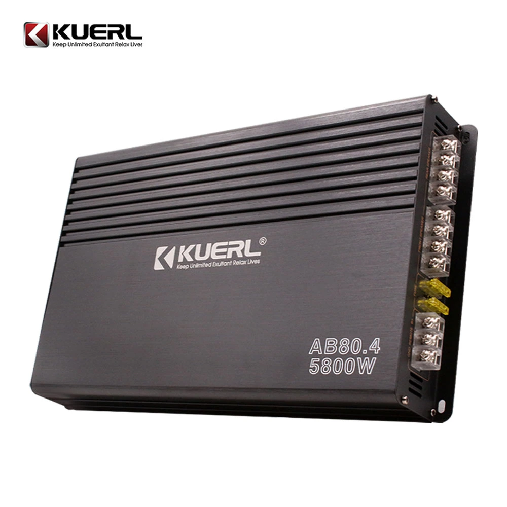 Car Audio Power Amplifier 4 Channel Car Amplifier Music Powerful High Power 12V Car Amplifier