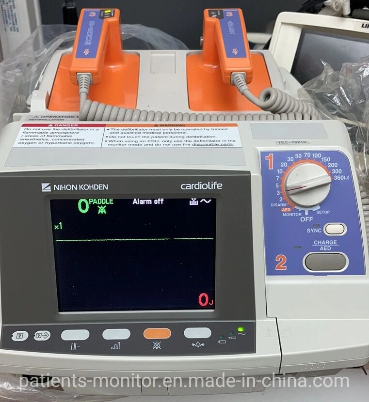 Nihon Kohden Cardiolife Tec-7621K Desfibrilador nueva condición de equipo médico