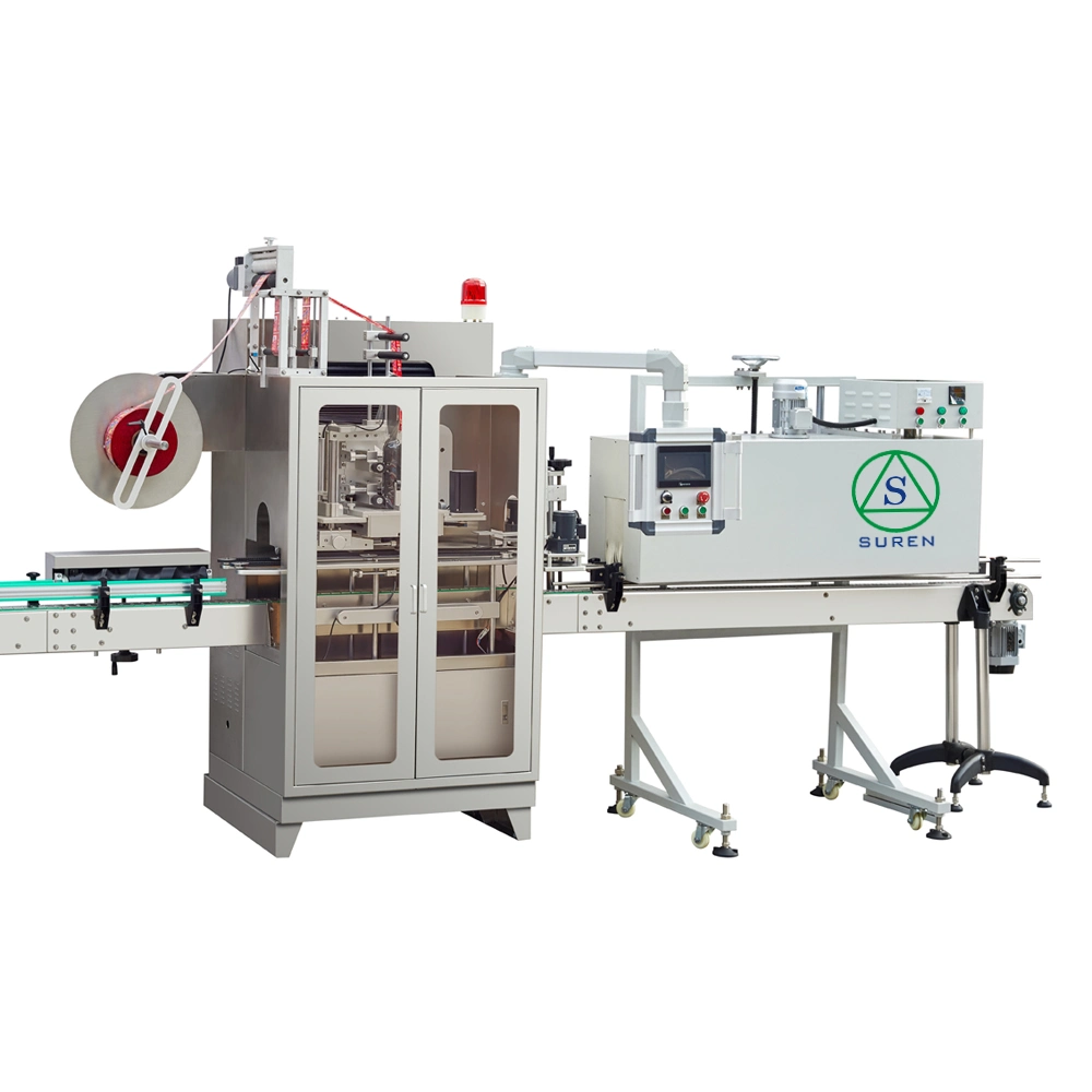 Round Bottles Square Bottles and Flat Bottles SRL-250 Automatic Sleeve Labeling Machine