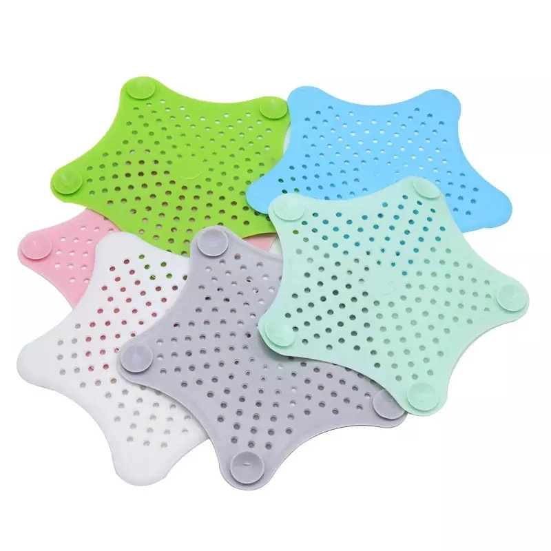 Hair Catcher Drain Protector Silicone Sink Filter Drain Cover Hair Trap Strainer