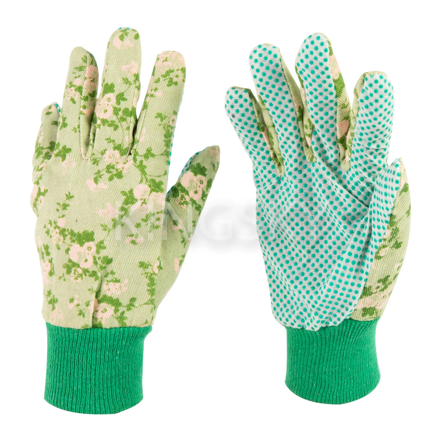 Economic Gardening Cotton Work Glove for Lady Gardening Work Usage