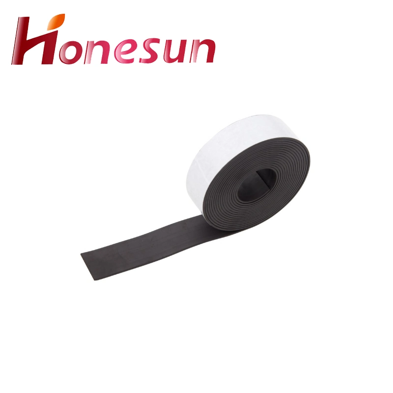 Flexible Test Strip Isotropic Rubber Magnet on Hot Sale with Coating PVC or Adhesive Paper