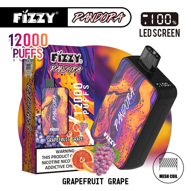 Nuevo estilo 12000 Puffs vapor buen sabor VAPE Atomizer con Sabores de fruta