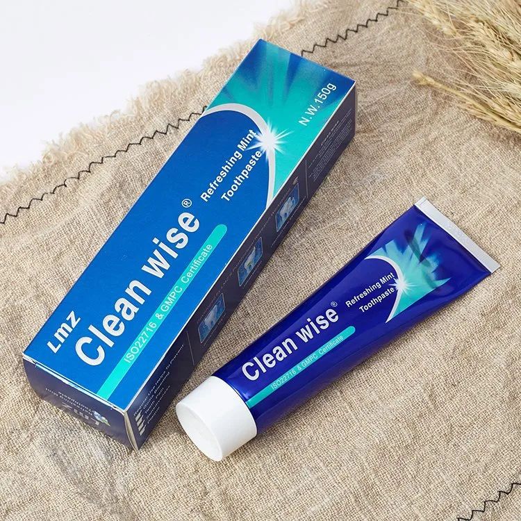 Wholesale/Supplier Custom Private Label Mint Flavored Toothpaste for Sensitive Teeth and Bleeding Gums