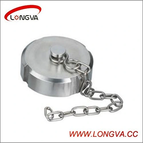 Stainless Steel Sanitary Blind Cap with Chain with Good Quality