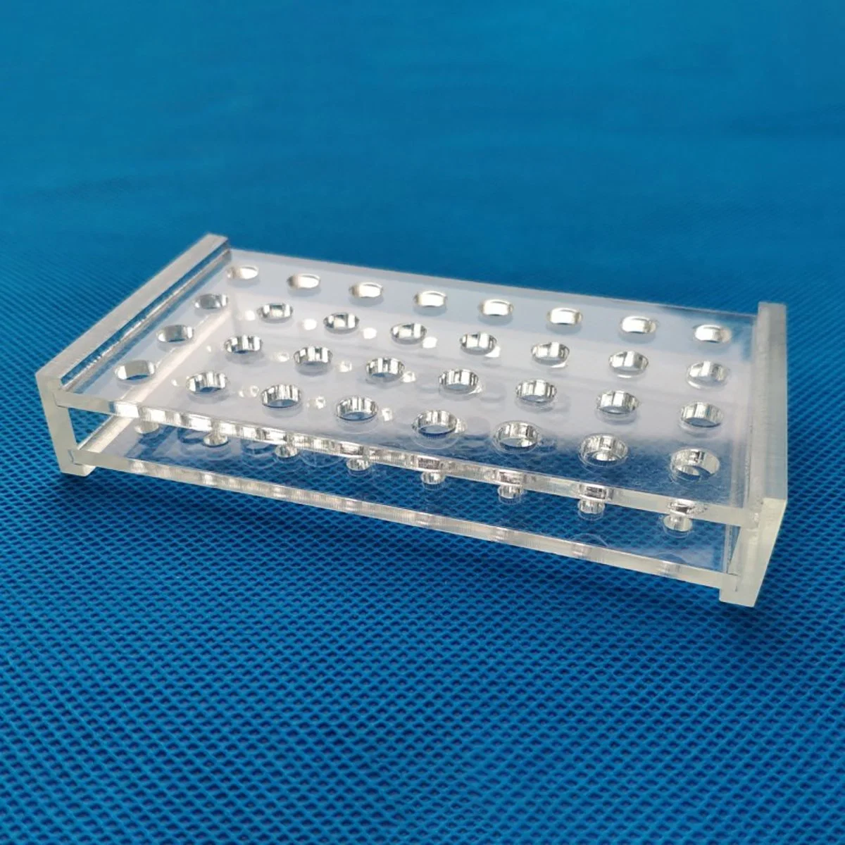 Plastic 15/18mm Round Hole Multi Function Test Tube Rack Holder Stand