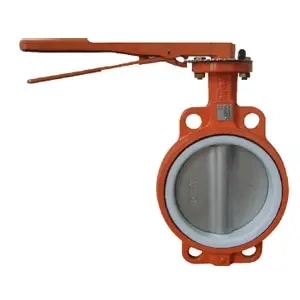 DIN GB JIS Center Line Gggg50 Butterfly Valve مع مقبض