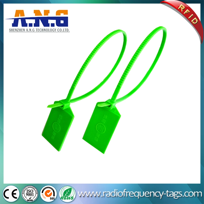 ISO14443A PVC Luggage Tracking Cable RFID Tie Tag