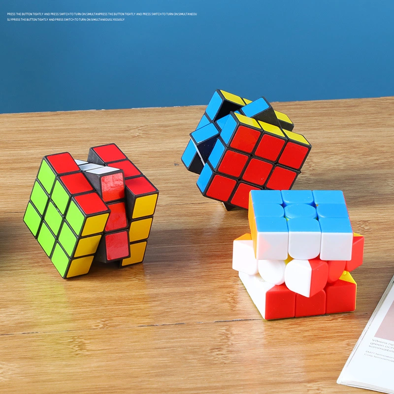 Hersteller Werbegeschenk Pädagogische Klassische Spielzeug Geschwindigkeit Magic Cube für Kinder und Erwachsene