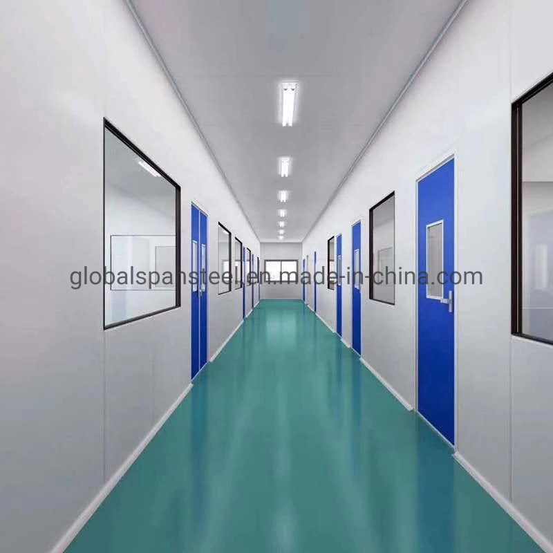 Construction Material Easy Installed Metal EPS Sandwich Wall and Ceiling Panel for Cleanroom