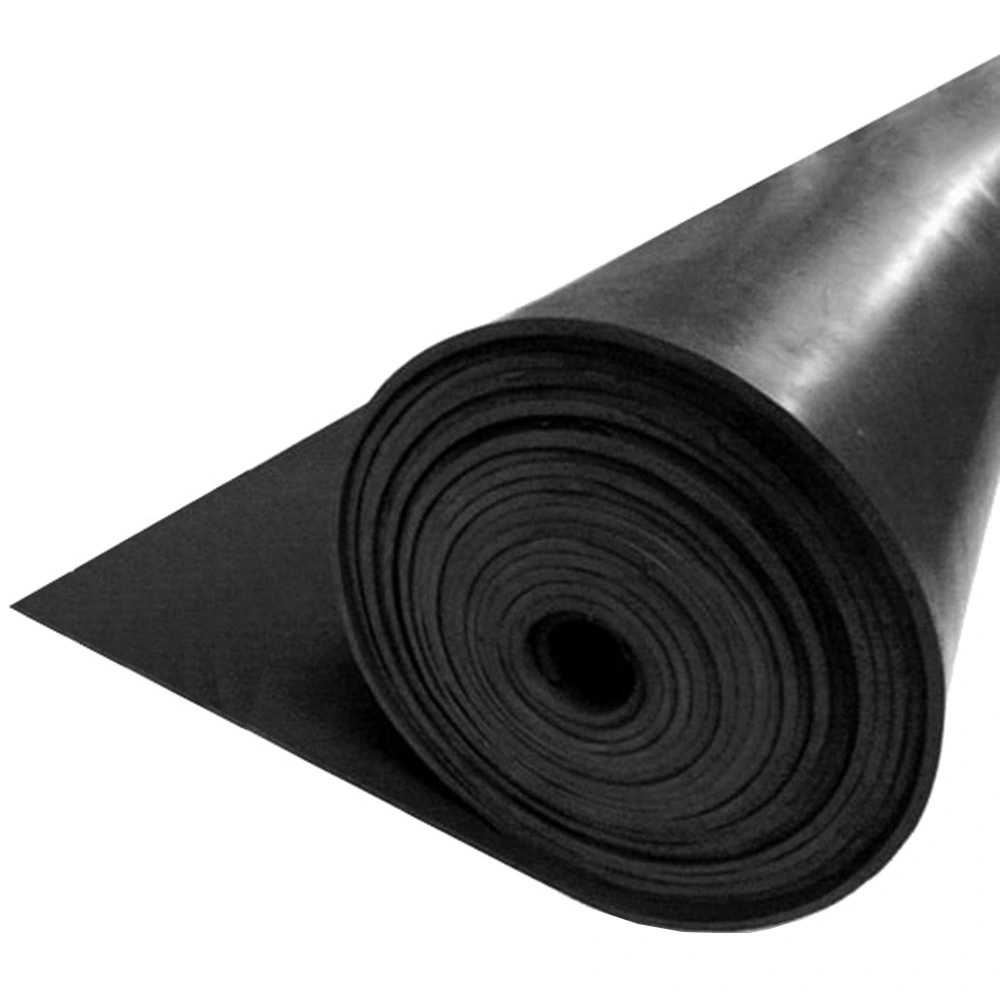 Black Oil Resistance Industrial Waterproof Hard Butyl Anti Aging FKM Rubber Sheet