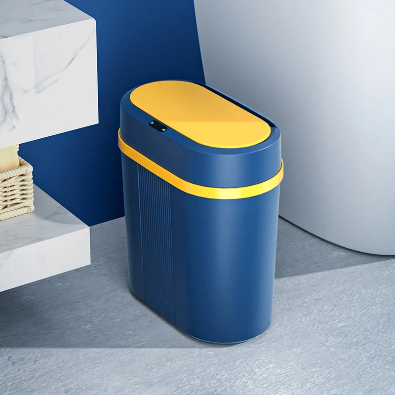 Automatic Sensor Dustbin Smart Sensor Electric Waste Bins Plastic Home Eco-Friendly Dustbin 12L Smart Trash Can 10% off