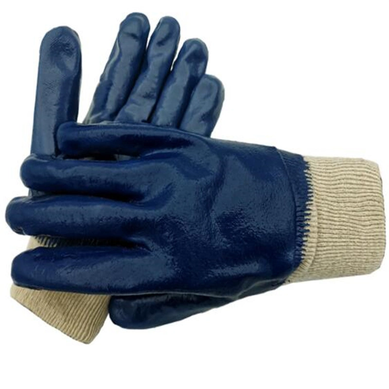 Hot Sale Heavy Duty Nitrile Coated Work Gloves