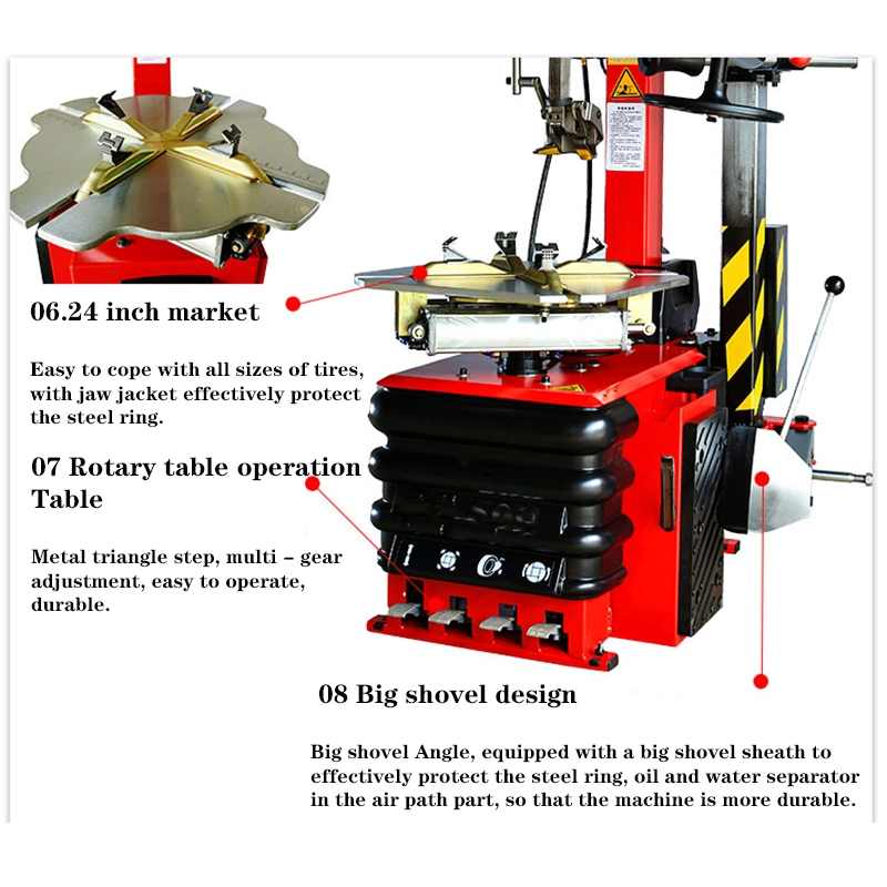 Fostar Customized OEM Fully Automatic Tyre Changing Heavy Duty and Truck Tyre Changer Machine