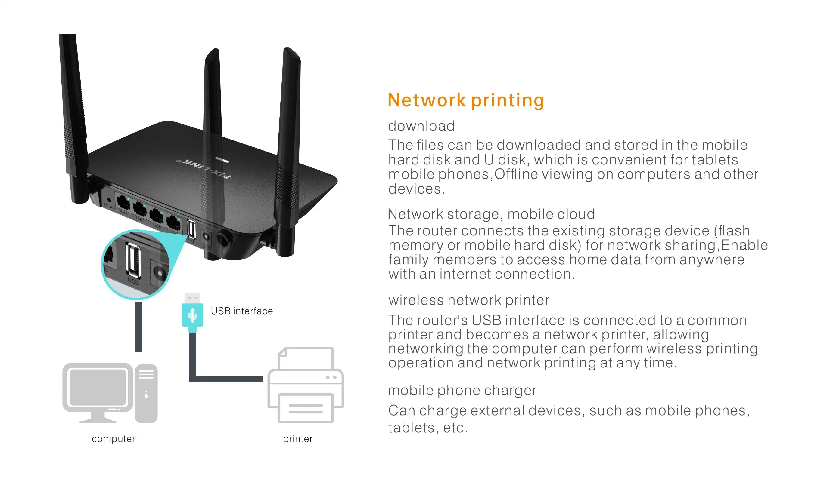 High quality/High cost performance  Wi-Fi 802.11n 300 Mbps 2.4G Wpa2 WiFi Wireless Openwrt Router