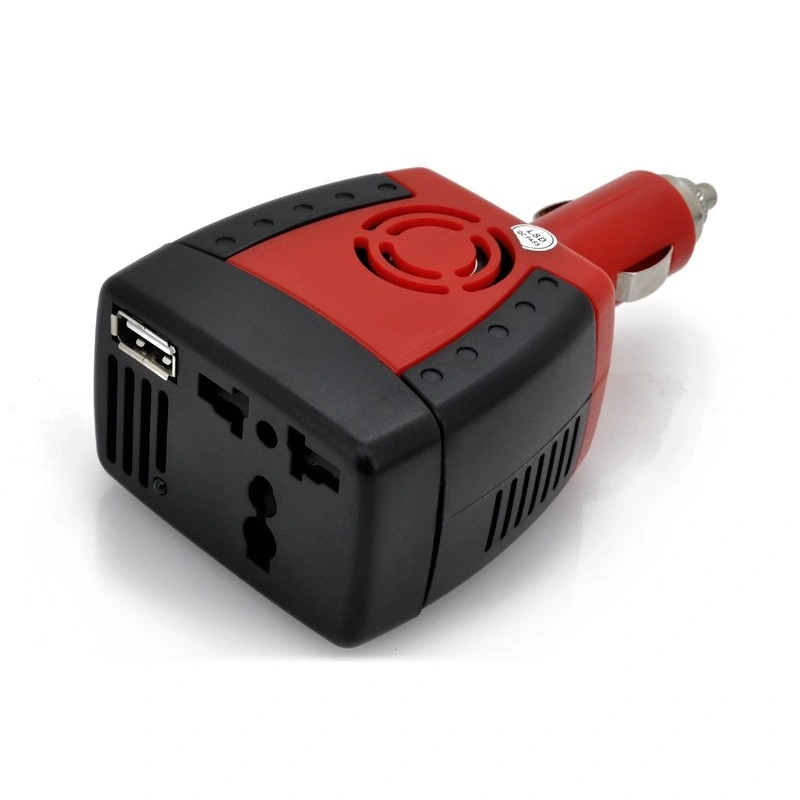 DC 12V Input Voltage and AC 220V Output 150W Car Power Inverter with USB Charger Port