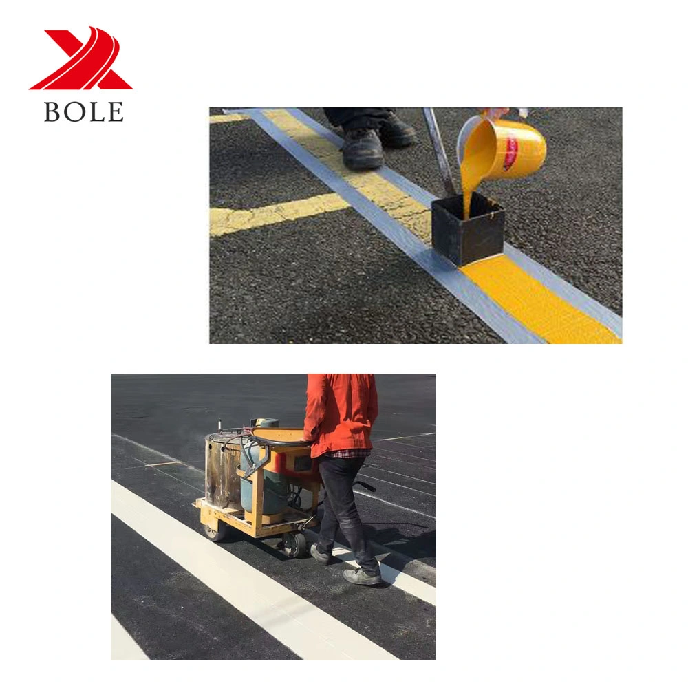 Thermoplastic Berger Traffic Hot Melt Road Paint Machines Line Marking Paint