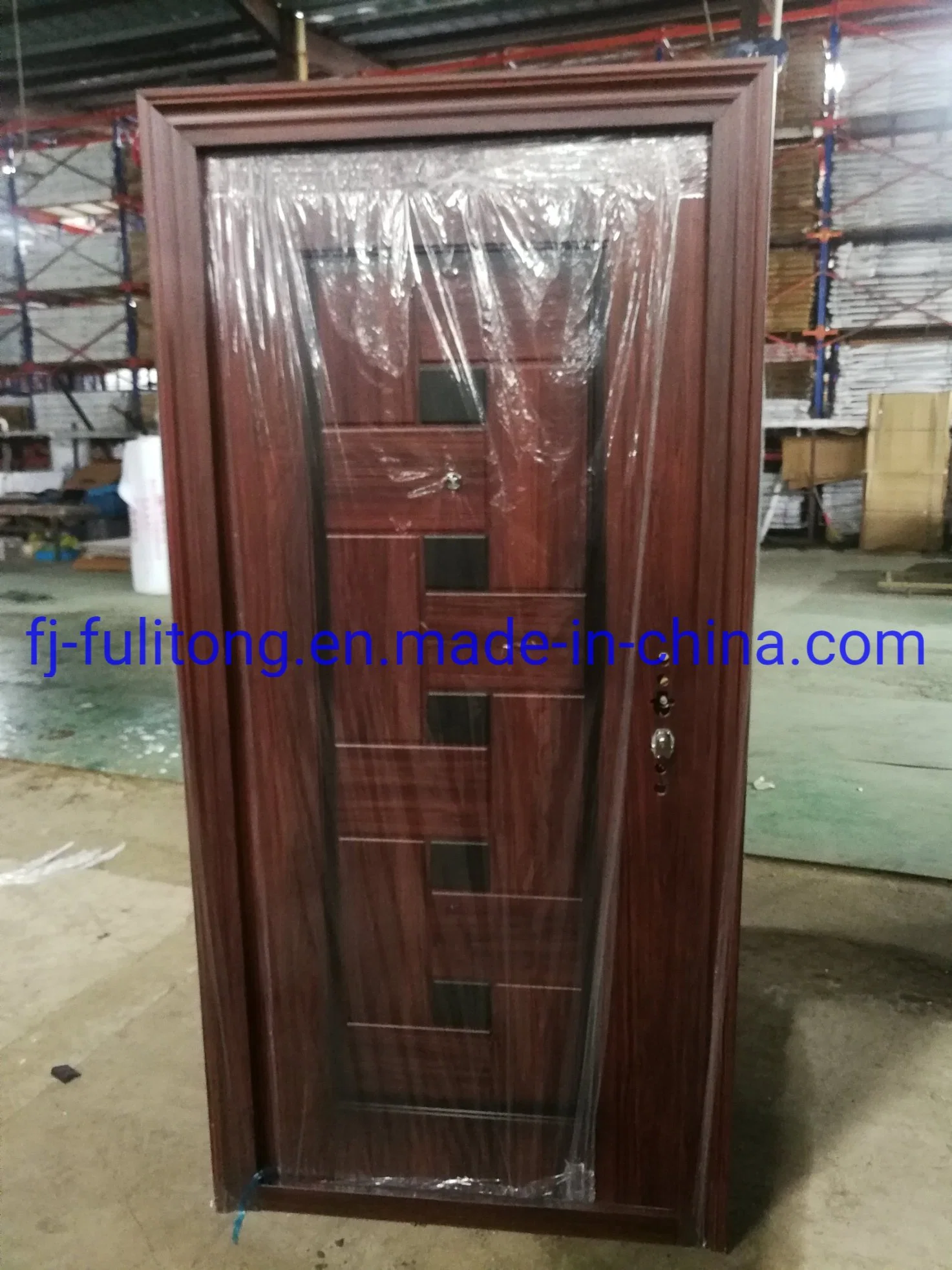 Main Exterior Cheapest Price Front Security Steel Gate Door for Home