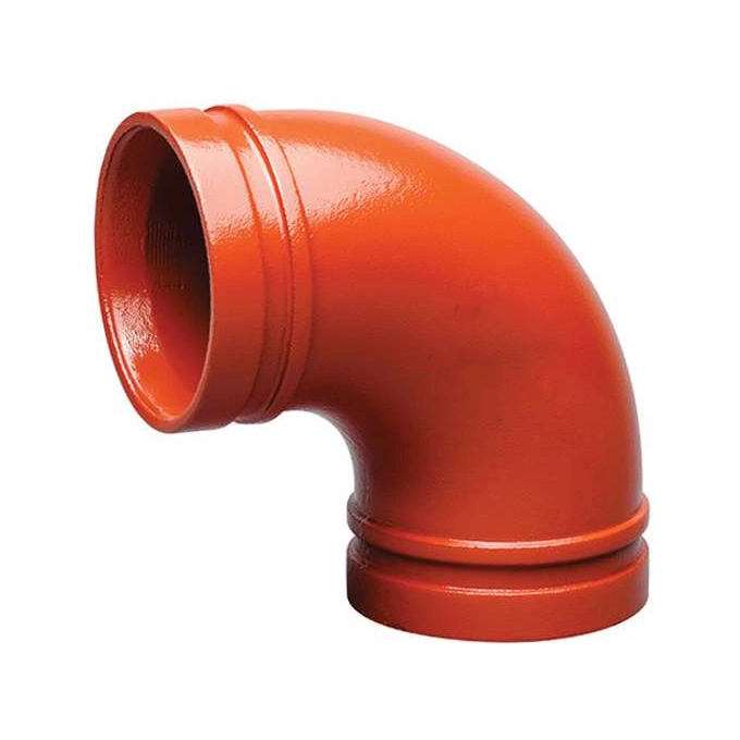 UL FM Standard Ductile Iron Grooved Elbow