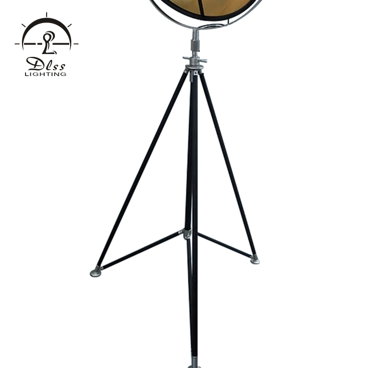 Retro Floor Lighting Industrial Tripod Standing Light Three Legs Umbrella LED Floor Lamp